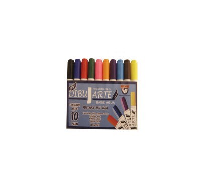 Marcador Manny agua con 10 piezas surtido