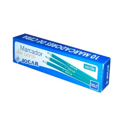 Marcador de cera verde Jocar