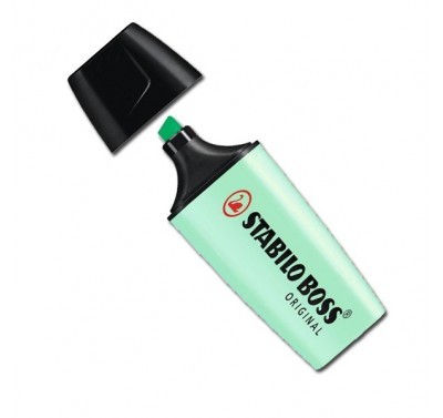 Resaltador Stabilo boss verde pastel 70/116