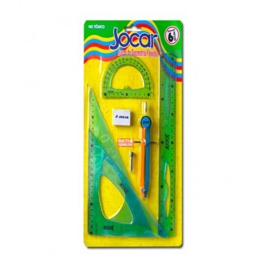 Juego de geometria Jocar flexible