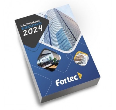 Calendario Fortec ejecutivo de escritorio 2024