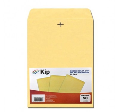 Sobre tamaño extra oficio 36*24 cm. con broche metalico ante Kip