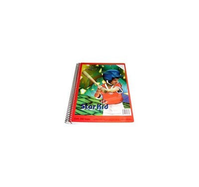 Cuaderno profesional Estrella espiral con separadores cuadro grande...