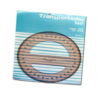 Transportador profesional 360 grados de 20 cm modelo 1360 Silco