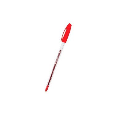 Bolígrafo punto mediano kilometrico inkjoy rojo Berol con 12 piezas
