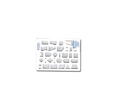 Gioser Stencil s-19 computacion con 5 piezas