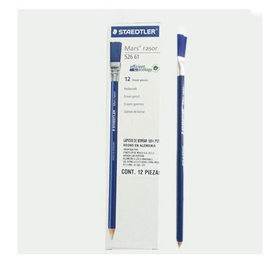 Goma "borracha" tipo lapiz 526 61 Staedtler caja c/12 piezas