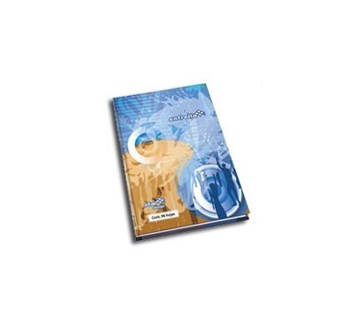 Libreta forma francesa pasta dura Estrella cuadro chico 192 hojas